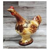 Large Rustic Rooster Ceramic Pottery