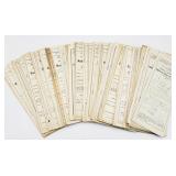 52pc Red Men of Indiana Clinton County Hist. Doc.