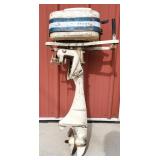 Vintage SEARS 5hp Outboard Boat Motor