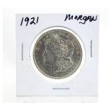 1921 MORGAN Silver Dollar, $1 Coin #1