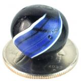 Hand Made Banded German Glass Indian Marble