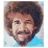 BOB ROSS 12X12 Painting Print by Dana Jester