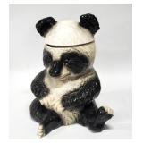 Vtg Cumberland Ware Panda Bear COOKIE JAR