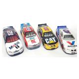 4pc 1997-98 Mattel NASCAR Die Cast Race Cars