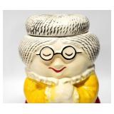 Praying Granny, Grandma Ceramic COOKIE JAR