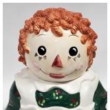 1998 Sakura Raggedy Ann Doll COOKIE JAR