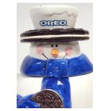 OREO Cookie Snowman COOKIE JAR