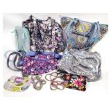7pc Used Vera Bradley Purses, Wallets