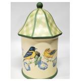 Vtg LENOX Summer Greetings Bird COOKIE JAR