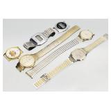 6 Men's Wrist Watches Armitron, Timex +
