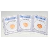 1994, 06, 08S PCGS Graded Pennies, Penny Coin