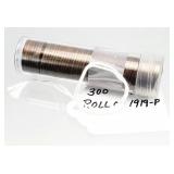 1919P Roll of Lincoln Pennies, Penny, Coin