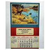 1948 Delphos Poultry Ohio Hunting Dog Calendar