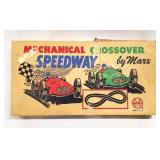 Vtg MARX Slot Car Speedway Track + Box