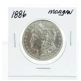1886 MORGAN Silver Dollar Coin