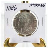 1886 MORGAN Silver Dollar Coin