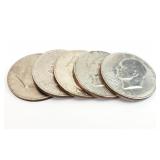 5) 1971D IKE Eisenhower Dollars $1 Coin