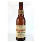 Vtg Weidemann Fine Bohemian Beer Burnt Brn Bottle