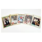 5) Michael Jordan Basketball Cards