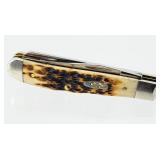 CASE XX 6207SS Mini Trapper Bone Pocket Knife