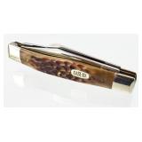 CASE XX 63032 Bone Handled Stockman Pocket Knife