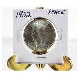 1922 PEACE Silver Dollar Coin #2