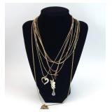 8pc .925 Sterling Silver Jewlery, Necklace 29.08g