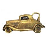Solid Brass FORD Model A Rumble Seat Belt Buckle
