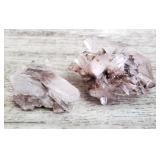 2) Hematite Crystal Cluster Gemstones