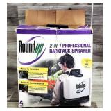 RoundUp 2 in 1 Professional Backpack Sprayer