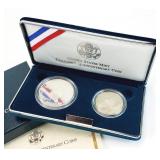 1992 Columbus Mint Proof Silver Dollar Coin