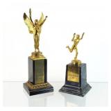 2) 1956 Ft. Hood Athletic Trophies