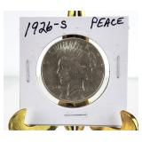 1926 S PEACE Silver Dollar Coin