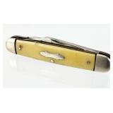 Vtg. Remington Yellow Handle Pocket Knife
