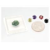 Costume Jewelry Multi Color Gems, Gemstones