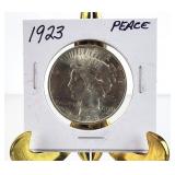 1923 PEACE Silver Dollar Coin #2