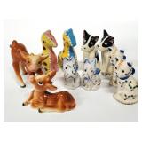 Vtg. 10pc Animal Salt & Pepper Shakers