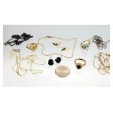 10pc Gold Tone Costume Jewelry 18k GF Ring