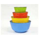Fire King Bold Primary Colors Mixing, Nesting Bowl