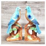 MCM Relco Japan Blue Bird Bookends