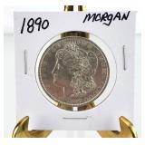 1890 S MORGAN Silver Dollar Coin #2