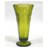 Indiana Glass Colony Harvest Avocado Green Vase