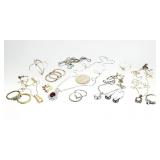 17pc .925 Sterling Silver Jewelry, 39.96g