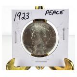 1923 PEACE Silver Dollar Coin #1
