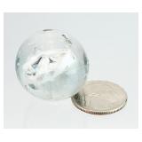 Vintage 1-1/4" Sulphide Object Glass Marble