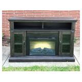 Classic TV / Media Fireplace Stand - Working