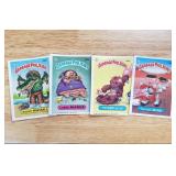 4 Vtg. Garbage Pail Kids Trading Cards
