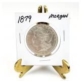 1879 MORGAN Silver Dollar Coin