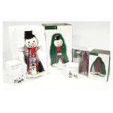6pc Dept 56 Christmas Village Accessories