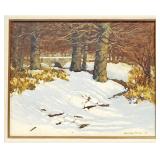 1978 Signed George Miller Oil on Canvas Painting